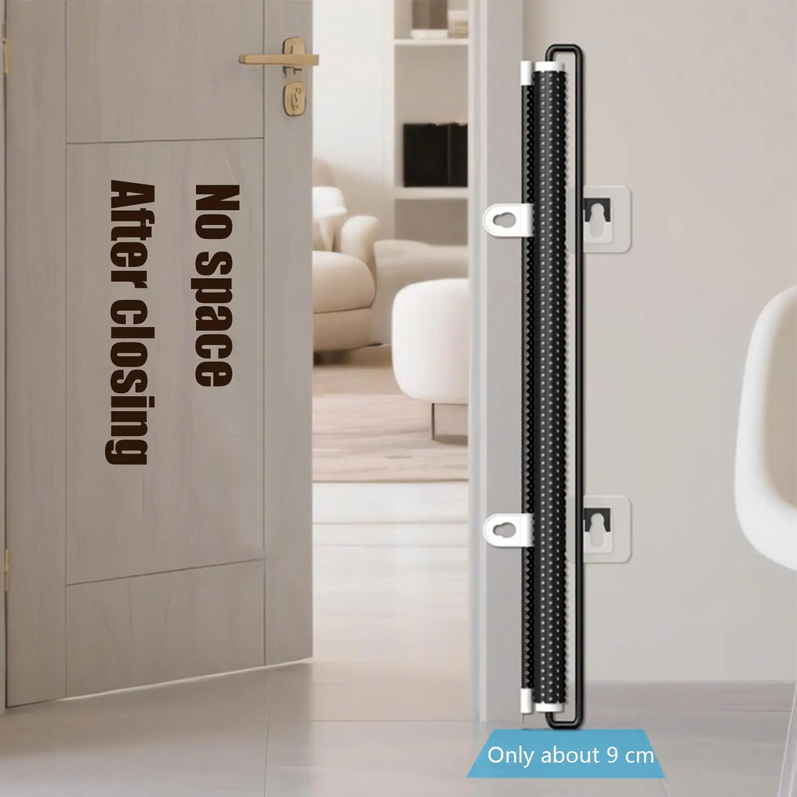 Retractable Pet Gate Extendable Mesh Safety Barrier for Dogs Cats No Drill Installation Child Proof Gate for Stairs Door Hallway